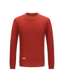 PULOVER 3359-BRICK