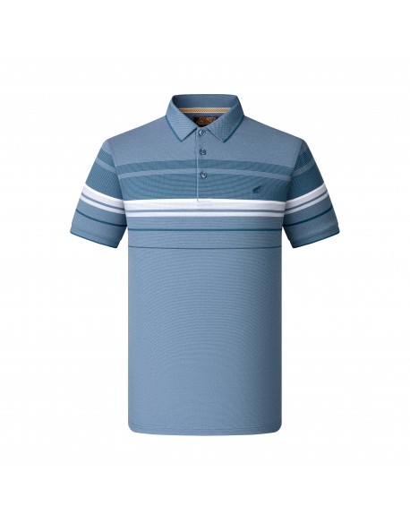 TRICOU POLO 3051-BLUE GREEN