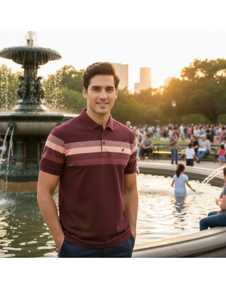 TRICOU POLO 3023-MARRON